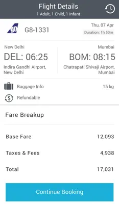 IRCTC Air android App screenshot 3