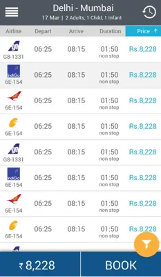 IRCTC Air android App screenshot 4